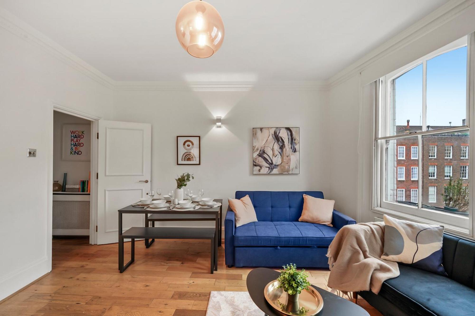 דירות Delightful Flat In London - Sleeps 6 מראה חיצוני תמונה