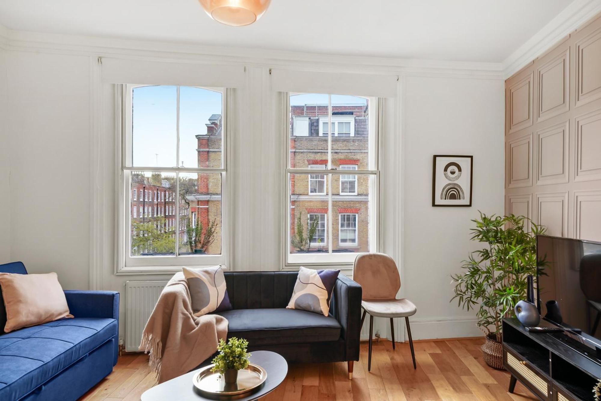דירות Delightful Flat In London - Sleeps 6 מראה חיצוני תמונה